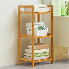   Raft din bambus pentru baie, bucătărie 3 nivele, BAM04-70, 70 x 25 x 35 cm 