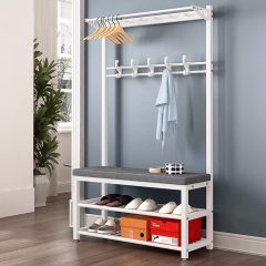   BeComfort CR004-100 Perete pentru hol de intrare cu suport pentru pantofi 170 x 33 x 100 cm