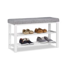 Cipősszekrény 80 x 33 x 50 cm fehér CS06-80