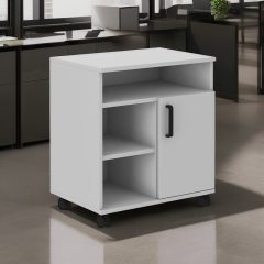 Dulap mobil pentru birou 67x42x60cm alb FUR-1707