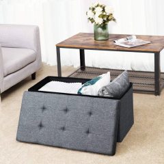   Banca 2 locuri cu spatiu depozitare BeComfort FUR1620-1 76x38x38 cm