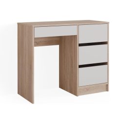 Fiókos íróasztal 90x40x75cm tölgy FUR1953-2