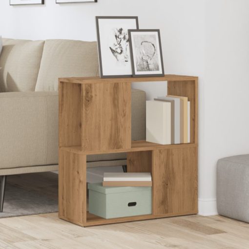 Polcos tároló könyvespolc 60x24x63cm barna FUR1957-1