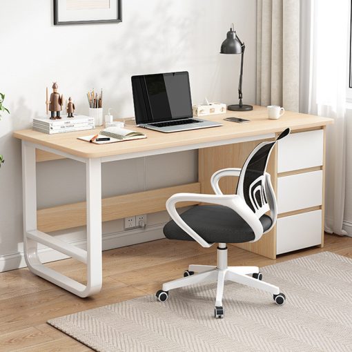 Birou cu sertare, LG08-100, 100 x 50 x 73,5 cm, bej