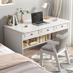   RD-120 Birou, Masa PC office cu 3 sertare, 120 x 50 x 74, alb